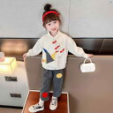 キッズ キッズ用品 子供用品 キッズファッション ベビー かわいい 春 女 ファッション スーツ プリンセス シャツ ガールズ 秋 韓国 長袖 2 ピース セット