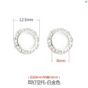 レディース アクセサリー 上品 大人 イヤリング ホルダー オシャレ レディース スターリングシルバー イヤリング 空 サポート 韓国 ファッション diy 蜜蝋 象嵌 碧玉(4)
