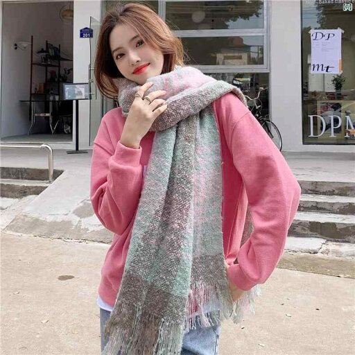 レディース ユニセックス 膝掛け 秋 冬 オシャレ 冬 韓国 タッセル スカーフ かわいい ガールズ用 チェック柄 カップル用 和風 厚手 暖かい ショール レディース ユニセックス 膝掛け 秋 冬 オシャレ 冬 韓国 タッセル スカーフ かわいい ガールズ用 チェック柄 カップル用 和風 厚手 暖かい ショール