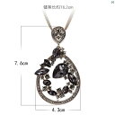 レディース アクセサリー ファッション 綺麗 上品 レディース セーター チェーン 秋冬 ハイエンド ウォータードロップ ペンダント ネックレス ロング シンプル アメリカ 個性 アクセサリー