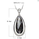 レディース アクセサリー ファッション 綺麗 上品 レディース ウォータードロップ セーター チェーン ペンダント ネックレス 韓国 アクセサリー ロング 秋冬 ハイエンド シンプル