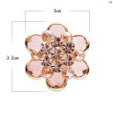 レディース ファッション 小物 スーツ 上品 アクセサリー 花 シームレス 磁気 バックル ブローチ ハイエンド 露出 防止 アーティファクト 胸部 固定 マグネット コサージュピン アクセサリー(4)