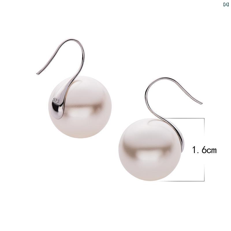 レディース　ファッション　アクセサリー　綺麗　上品　大人 ハイヒール 靴 イヤリング シルバーイヤリング パール ホット ハイエンド