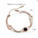 レディース アクセサリー ファッション おしゃれ 韓国 上品 大人 レディース チタン鋼 ブレスレット 秋冬 ガールズ ジュエリー 韓国 ハンド ジュエリー