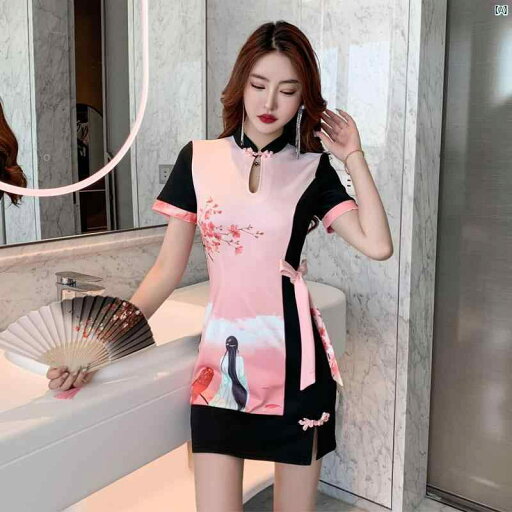 レディース 仕事 ファッション チャイナ ドレス ナイトクラブ サウナ フットバス 技術者 制服 魅惑的 尻 ショート スカート スパ レディース 仕事 ファッション チャイナ ドレス ナイトクラブ サウナ フットバス 技術者 制服 魅惑的 尻 ショート スカート スパ