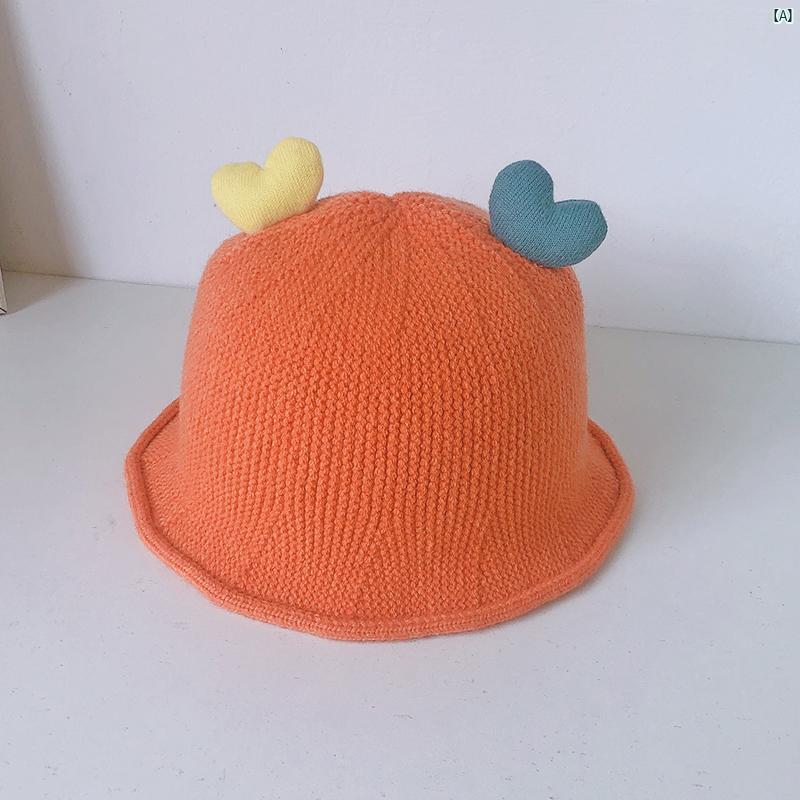 ベビー 帽子 春秋 毛糸 メンズレディース かわいい 非常 ニット 帽 幼児 フィッシャーマン ハット