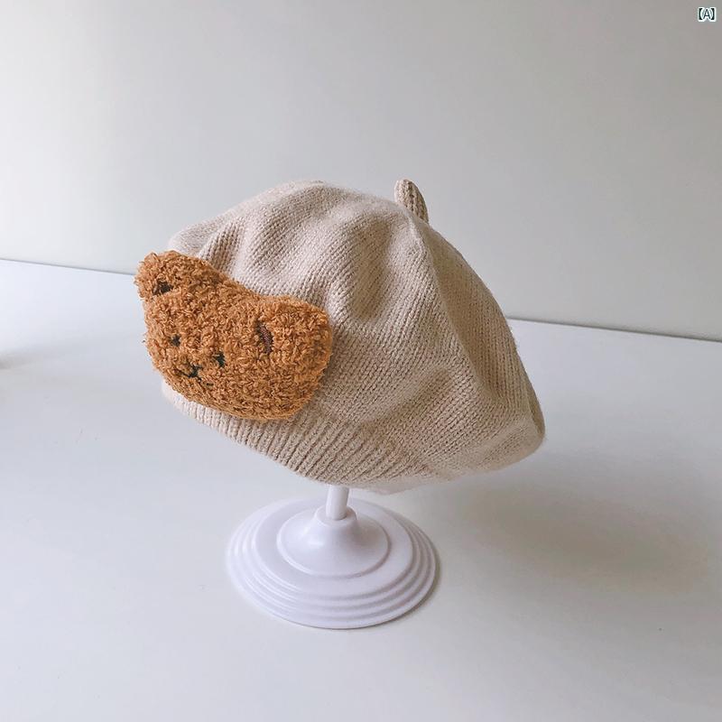 レディース ファッション おしゃれ 韓国ファッション ヨーロピアン 海外風 綺麗 上品 レディース 高級 ベビー 帽子 秋　冬 ベレー 帽 男女兼用 かわいい 毛糸 幼児用 冬用 ニット