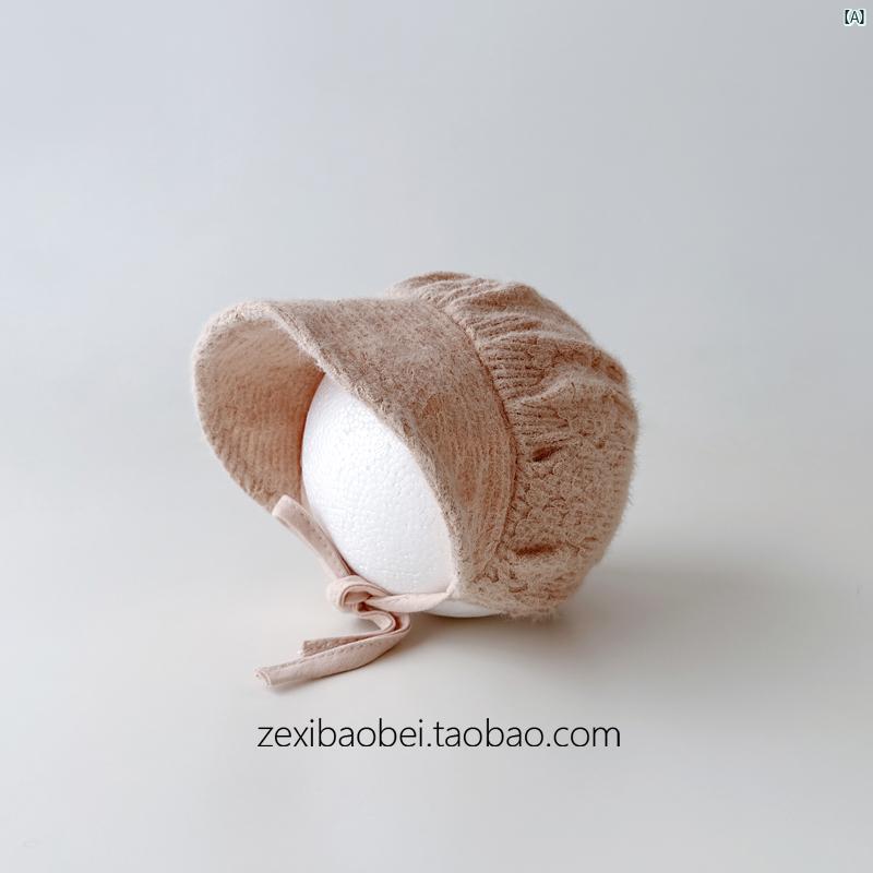 ベビー 帽子 春秋 薄型 耳保護 メンズレディース レッドちゃん 小柄 生後 プルオーバー 冬