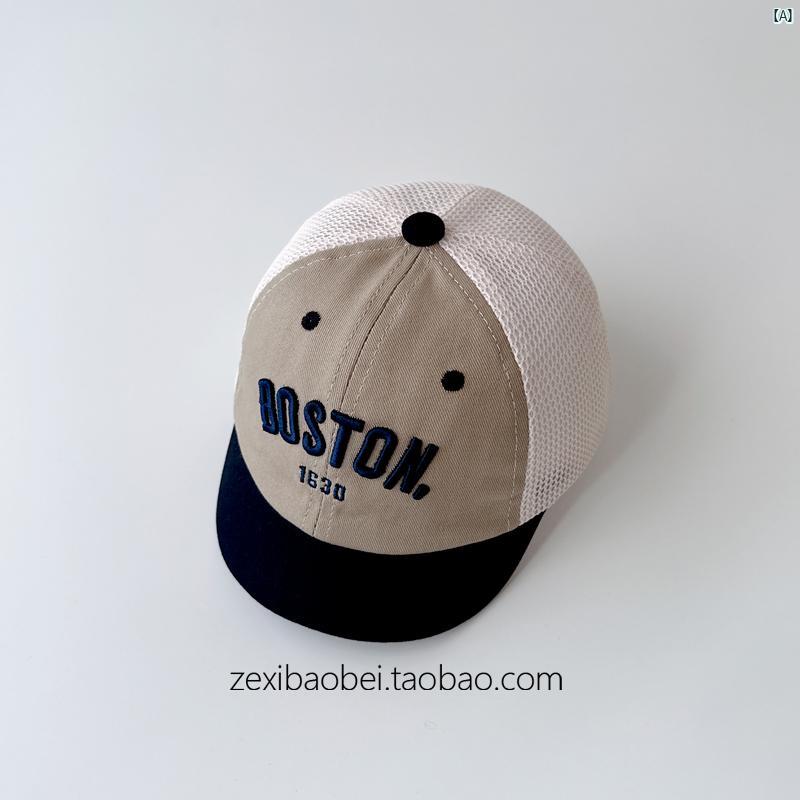 ベビー 帽子 夏 薄手 野球帽 サンハット サンシェード メンズレディース 少 新