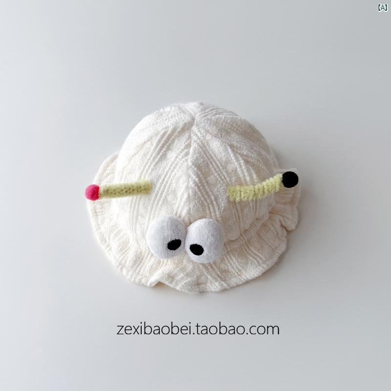 キッズ キッズ用品 子供用品 キッズファッション 新生児 帽子 秋冬 キュート ベビー フィッシャーマン ハット 男性用 レディース サンバイザー 生後 1ヶ月 幼児用