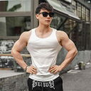 筋肉 スポーツ ベスト メンズ I 字型 ノースリーブ スウェットシャツ 耐久性 スリムフィット 耐久 性 吸汗性 ランニング トレーニング フィットネス 服