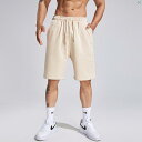 アメリカン スポーツ ショーツ メンズ 夏 フィットネス 五分丈 パンツ カジュアル 大きいサイズ スクワット バスケットボール ランニング トレーニング(4)