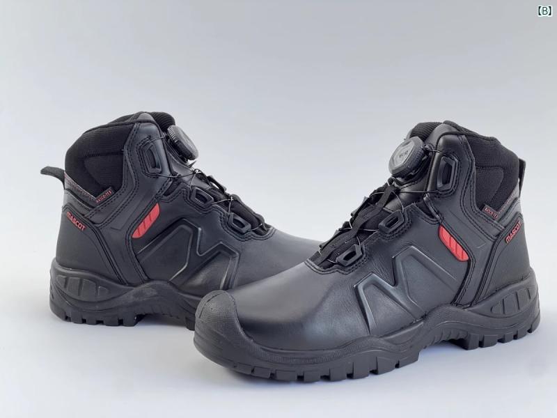 メンズ　メンズシューズ　男性靴　ファッション　アウトドア　山　キャンプ 漏れ 防止 革 防水 アンチ スマッシュ 労働 保護 靴 帯電 安全 耐油 耐 穿 刺 鋼 つま先 作業