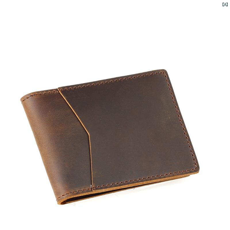 牛革 シンプル 運転 免許証 ホル ダー レザー レトロ ホルダー 革 二つ 折り 薄型 カードホルダー