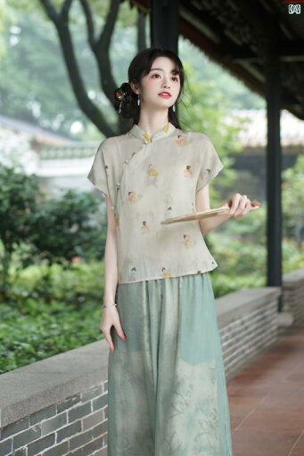 レディース ファッション ドレス 中華 中国 中国 唐 スーツ 中華風 ティー チャイナ ドレス トップ デイリー 漢服 瞑想 ゆったり 大きいサイズ レディース ファッション ドレス 中華 中国 中国 唐 スーツ 中華風 ティー チャイナ ドレス トップ デイリー 漢服 瞑想 ゆったり 大きいサイズ