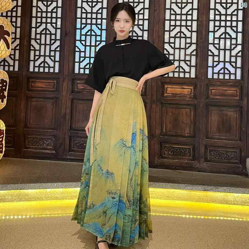 レディース ファッション ドレス 中華 中国 中華風 漢服 シャツ トップ スカート セットアップ可能 夏 国 鋒 レトロ 唐 レディース 日常 仕事 着用 す レディース ファッション ドレス 中華 中国 中華風 漢服 シャツ トップ スカート セットアップ可能 夏 国 鋒 レトロ 唐 レディース 日常 仕事 着用 す