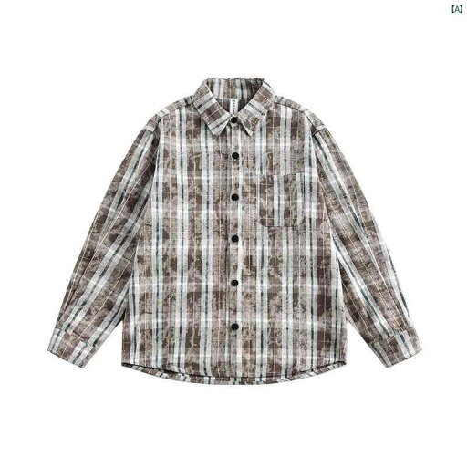 メンズ 海外ファッション オシャレ かっこいい 個性的 レトロ 小柄 フレグランス 長袖 シャツ カップル カジュアル ジャケット メンズ 海外ファッション オシャレ かっこいい 個性的 レトロ 小柄 フレグランス 長袖 シャツ カップル カジュアル ジャケット
