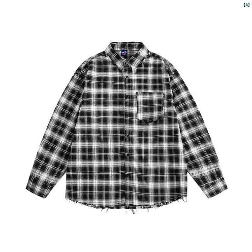 メンズ 海外ファッション オシャレ かっこいい 個性的 レトロ チェック柄 長袖 シャツ ゆったり カップル ジャケット メンズ 海外ファッション オシャレ かっこいい 個性的 レトロ チェック柄 長袖 シャツ ゆったり カップル ジャケット