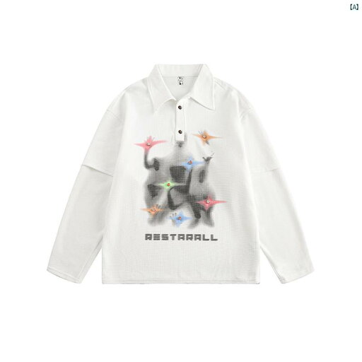 メンズ 海外ファッション オシャレ かっこいい 個性的 秋 フェイク 2点 スプライス プリント セタ プルオバ ジャケット メンズ 海外ファッション オシャレ かっこいい 個性的 秋 フェイク 2点 スプライス プリント セタ プルオバ ジャケット
