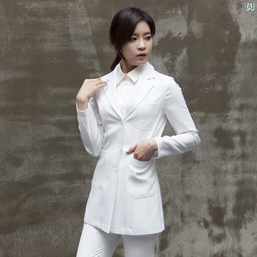 レディース 仕事ユニフォーム 仕事着 オシャレ 韓国 整形 外科 美容院 ホワイト 衣 ドクター 制服 長袖 歯科 医 作業着 ハイエンド レディース 仕事ユニフォーム 仕事着 オシャレ 韓国 整形 外科 美容院 ホワイト 衣 ドクター 制服 長袖 歯科 医 作業着 ハイエンド