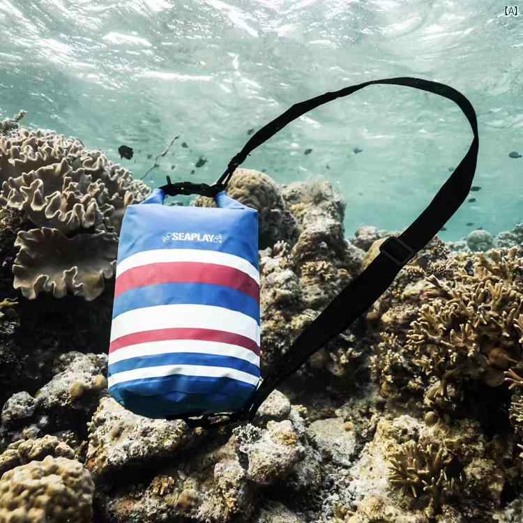 アウトドア　アウトドアスポーツ　レジャー　レジャーバッグ　便利 Seaplay 10 L クラシック ストライプ 防水 バッグ クロス ボディ 着用 可能 IPX 6 ロール トップ