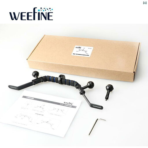 Weefine WFA 93 ダイビング 多 方向 ボール ヘッド ハンドル アルミ 合金 ベース プロ 水中 写真撮影 機器 Weefine WFA 93 ダイビング 多 方向 ボール ヘッド ハンドル アルミ 合金 ベース プロ 水中 写真撮影 機器