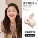 ヘアクリップ 髪留め レディース アクセサリー ウサギ ヘッド ドレス ぬいぐるみ バニー ヘアピン 秋冬 かわいい サイド 前髪 クリップ 額 壊れ 毛 カモノハシ