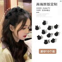 ヘアクリップ 髪留め レディース アクセサリー ホワイト ディア ブラック ウサギ 小柄 クリップ 高級 サイド 前髪 額 折れ 髪つ 消し プリンセス ヘア
