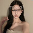 レディースファッション アクセサリー 綺麗 上品 海外 レトロ 国 プリンセス レディース エキゾチック 帽子 ヘア アクセサリー 宮殿 額 チェーン ネックレス