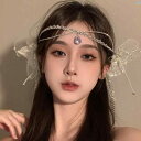 レディースファッション アクセサリー 綺麗 上品 海外 バタフライ ドリーム フェアリー 蝶 タッセル ヘアピン レディース ヘア アクセサリー 頭飾り ドレス アップ 写真 小道具|詳細画像