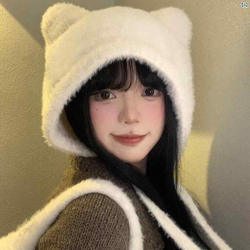 レディースファッション ファッション小物 オシャレ 秋冬 ホワイト クマ 耳 ニット 帽子 かわいい 暖かい 耳保護 顔 小柄 レディースファッション ファッション小物 オシャレ 秋冬 ホワイト クマ 耳 ニット 帽子 かわいい 暖かい 耳保護 顔 小柄