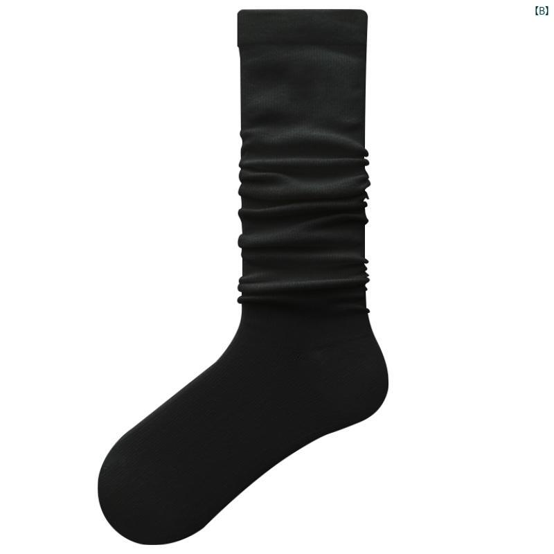 レディース　ファッション　ストッキング　オシャレ　靴下　足元 夜間 教室 JK ソックス レディース 秋 製 グレー ミッド カーフ カレッジ ロング チューブ スリム 圧力