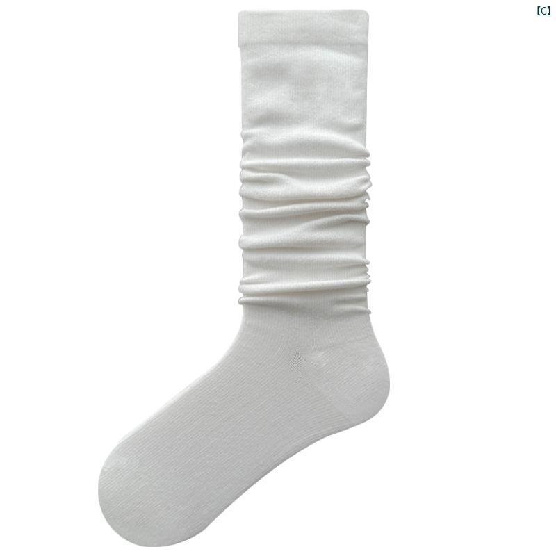 レディース　ファッション　ストッキング　オシャレ　靴下　足元 夜間 教室 JK ソックス レディース 秋 製 グレー ミッド カーフ カレッジ ロング チューブ スリム 圧力