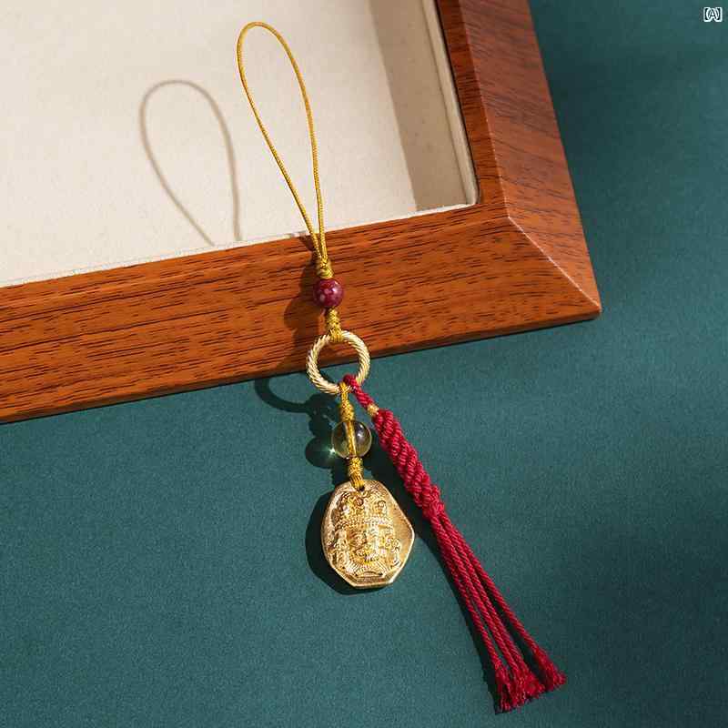 レトロ ファ シャ ゴールド ザキ ラム 携帯電話 チェーン ペンダント レディース 富神 富 る ストラップ シトリン タッセル メンズレディース 誕生 キー U ディスク バッグ