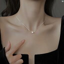 レディース アクセサリー ファッション おしゃれ 韓国 上品 綺麗 シンプル ミス スターリングシルバー 角 砂糖 ネックレス ホット ライト 高級 高度 鎖骨 チェーン レディース