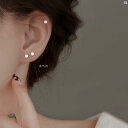 レディース アクセサリー ファッション おしゃれ 韓国 上品 綺麗 シンプル さん スターリングシルバー パール 耳 ピアス 就寝用 シルバーイヤリング 外す 必要 く 小柄くて エレガント イヤリング す
