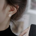レディース アクセサリー ファッション おしゃれ 韓国 上品 綺麗 シンプル ミス キャッツ アイス トーン スターリングシルバー イヤリング レディース ハイエンド