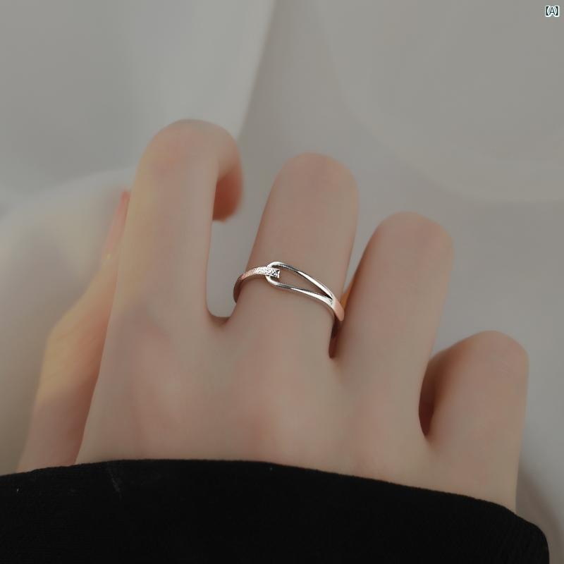 レディース アクセサリー ファッション おしゃれ 韓国 上品 綺麗 シンプル スターリングシルバー ルパート 涙 リング レディース ハイエンド