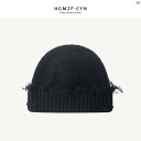 ニット帽 冬 メンズ レディース ファッション ユニセックス 帽子 オシャレ 秋冬 韓国 イン ホール ニット ウール 帽子 レディース ヤッピー メロン スキン ハット 地主 男性用 ストリート