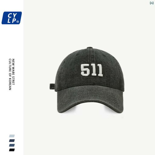 メンズ レディース ファッション ユニセックス 帽子 オシャレ カップル ストリート 511 男女兼用 刺繍 ベースボール キャップ 韓国 おしゃれ 小柄 く 快適 デニム ピーク メンズ レディース ファッション ユニセックス 帽子 オシャレ カップル ストリート 511 男女兼用 刺繍 ベースボール キャップ 韓国 おしゃれ 小柄 く 快適 デニム ピーク