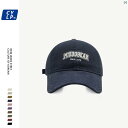 メンズ レディース ファッション ユニセックス 帽子 オシャレ 秋冬 起毛 立体 英国 刺繍 ソフト トップ ベースボール キャップ 男性用 つば広 レディース 顔形小 柄 い アヒル 付き(4)