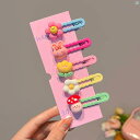 レディース レディース ファッション 韓国 韓国 かわいい カラフル 花 ウサギ ヘア クリップ レディース サイド 前髪 額 壊れ 毛 カモノハシ 子供 帽子