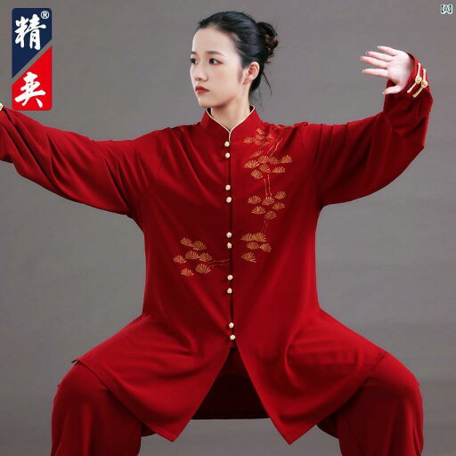 太極拳 セットアップ可能 レディース Jin Song 手描き ハイエンド 武道 服 メンズ 練習 春秋 太極拳 セットアップ可能 レディース Jin Song 手描き ハイエンド 武道 服 メンズ 練習 春秋
