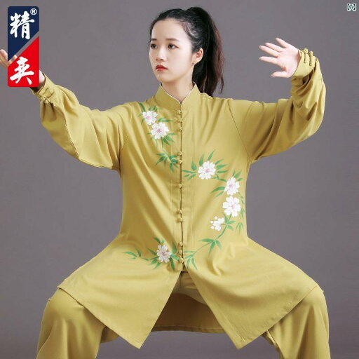 太極拳 服 レディース 秋 新 ハイエンド 手描き ミドル丈 練習 男性 武術 パフォーマンス 太極拳 服 レディース 秋 新 ハイエンド 手描き ミドル丈 練習 男性 武術 パフォーマンス