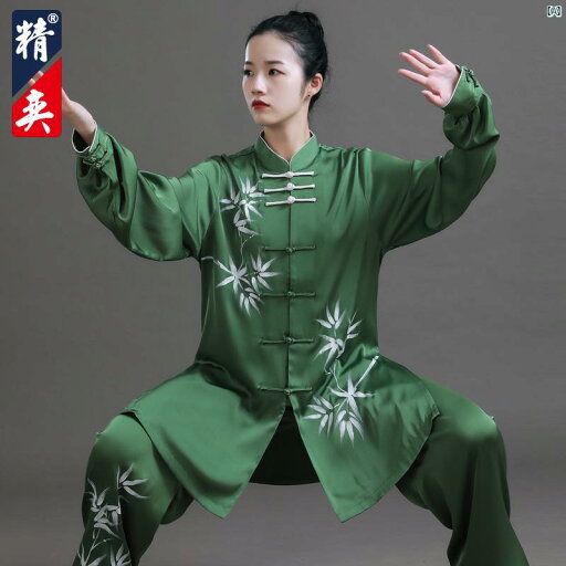 太極拳 服 レディース ハイエンド 竹 葉 手描き 練習 男性 武術 パフォーマンス 春秋 太極拳 服 レディース ハイエンド 竹 葉 手描き 練習 男性 武術 パフォーマンス 春秋