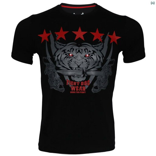 タイ 闘 犬 ムエタイ MMA フィットネス スポーツ FIGHT DOG 半袖 男性 Tシャツ 伸縮性 UFC タイガー タイ 闘 犬 ムエタイ MMA フィットネス スポーツ FIGHT DOG 半袖 男性 Tシャツ 伸縮性 UFC タイガー