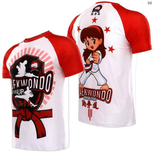 トレーニング 半袖 Tシャツ メンズレディース テコンドー UFC サンダ ムエタイ ボクシング 格闘 子供 毒 武道 ユニフォーム トレーニング 半袖 Tシャツ メンズレディース テコンドー UFC サンダ ムエタイ ボクシング 格闘 子供 毒 武道 ユニフォーム