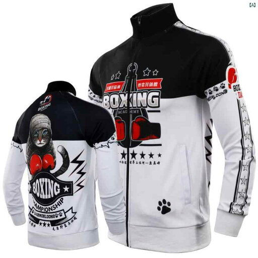 MMA ムエタイ ジャケット 格闘技 長袖 UFC ファイト 子供用 セーター メンズレディース パーカー トレーニング スーツ MMA ムエタイ ジャケット 格闘技 長袖 UFC ファイト 子供用 セーター メンズレディース パーカー トレーニング スーツ