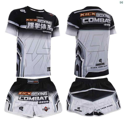 MMA 子供用 トレーニング UFCTシャツ 半袖 トップス 格闘 柔術 サンダ 競技 ショーツ ボクシング ユニフォーム メイド MMA 子供用 トレーニング UFCTシャツ 半袖 トップス 格闘 柔術 サンダ 競技 ショーツ ボクシング ユニフォーム メイド
