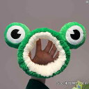 レディース レディース ファッション 韓国 韓国 大きい 目 カエル ぬいぐるみ ヘッド バンド 洗顔 料 滑り止め かわいい フェイスマスク バンドお しろ ヘア ルヘッド